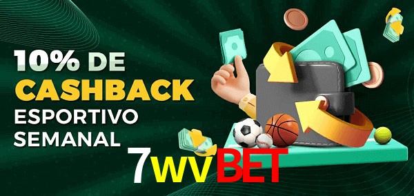 10% de bônus de cashback na 7wvbet